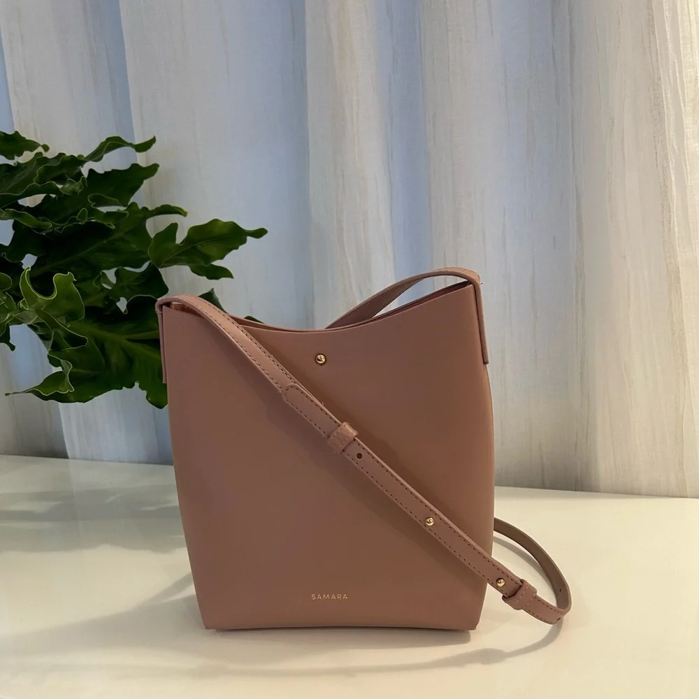 SAMARA Medium Shoulder Bag, Vegan leather - Picture 1 of 7